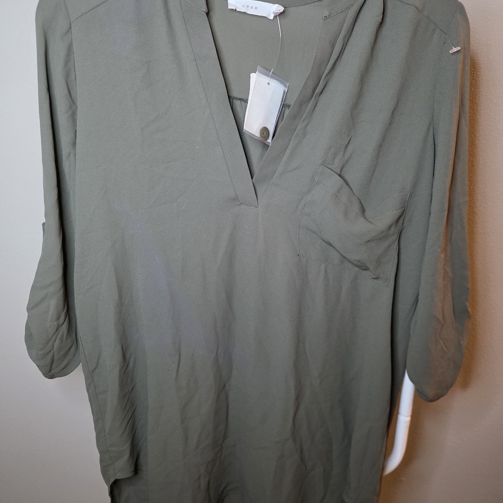 Lush Sage Green Women's Blouse